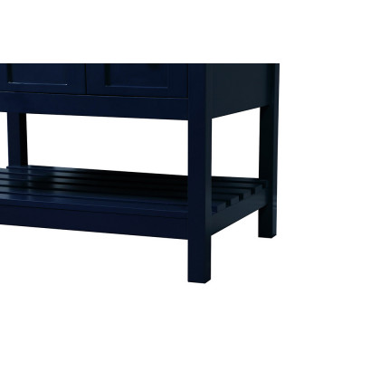 Elegant Bathroom Vanity - Blue (VF16432BL)