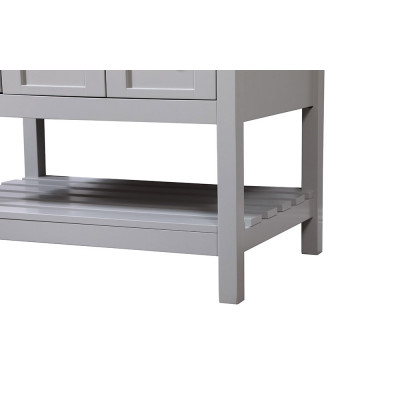 Elegant Bathroom Vanity - Gray (VF16432GR)