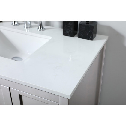 Elegant Bathroom Vanity - Gray (VF16432GR)