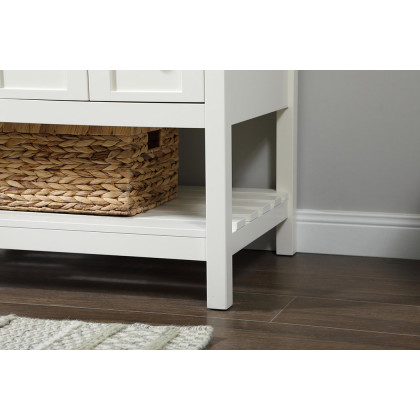 Elegant Bathroom Vanity - White (VF16432WH)