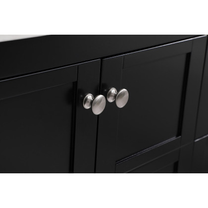 Elegant Bathroom Vanity - Black (VF16436BK)
