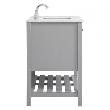 Elegant Bathroom Vanity - Gray (VF16436GR)