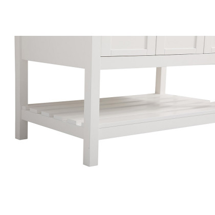 Elegant Bathroom Vanity - White (VF16436WH)