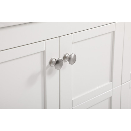 Elegant Bathroom Vanity - White (VF16436WH)