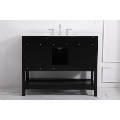 Elegant Bathroom Vanity - Black (VF16442BK)