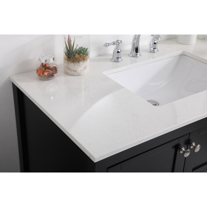 Elegant Bathroom Vanity - Black (VF16442BK)