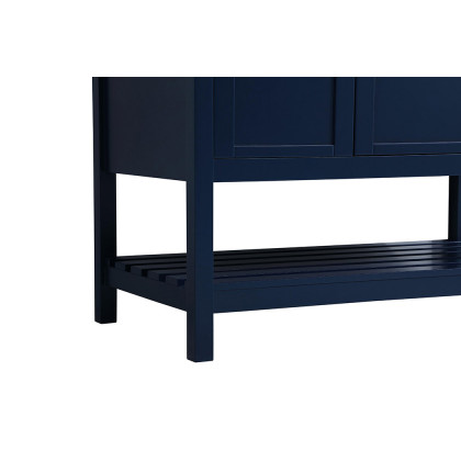Elegant Bathroom Vanity - Blue (VF16442BL)