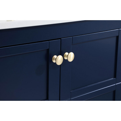 Elegant Bathroom Vanity - Blue (VF16442BL)
