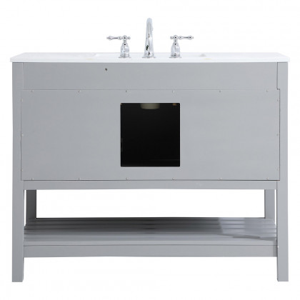 Elegant Bathroom Vanity - Gray (VF16442GR)
