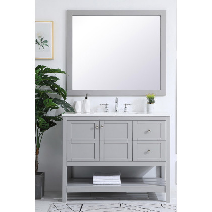 Elegant Bathroom Vanity - Gray (VF16442GR)