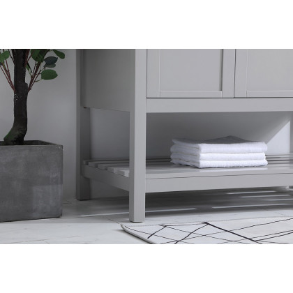 Elegant Bathroom Vanity - Gray (VF16442GR)