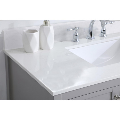 Elegant Bathroom Vanity - Gray (VF16442GR-BS)