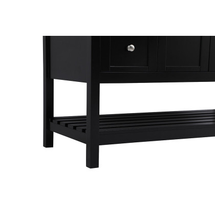 Elegant Bathroom Vanity - Black (VF16448BK)