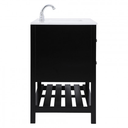 Elegant Bathroom Vanity - Black (VF16448BK)