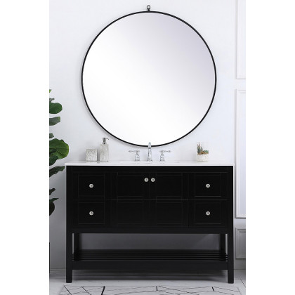 Elegant Bathroom Vanity - Black (VF16448BK)