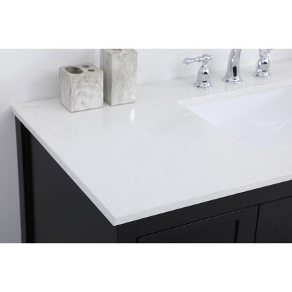 Elegant Bathroom Vanity - Black (VF16448BK)