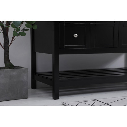 Elegant Bathroom Vanity - Black (VF16448BK)