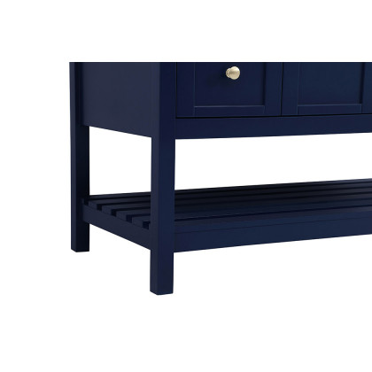 Elegant Bathroom Vanity - Blue (VF16448BL)