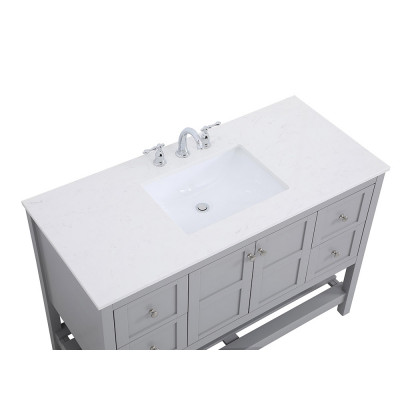 Elegant Bathroom Vanity - Gray (VF16448GR)