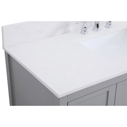 Elegant Bathroom Vanity - Gray (VF16448GR-BS)