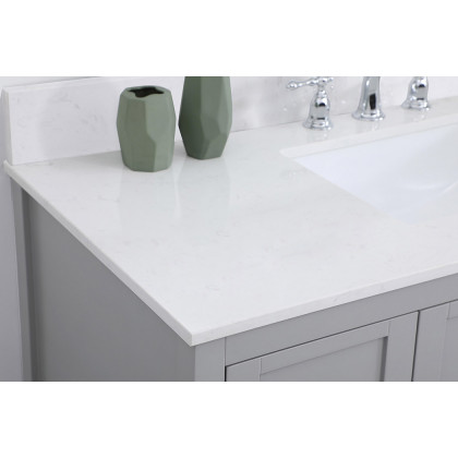 Elegant Bathroom Vanity - Gray (VF16448GR-BS)