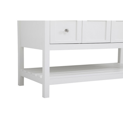 Elegant Bathroom Vanity - White (VF16448WH)