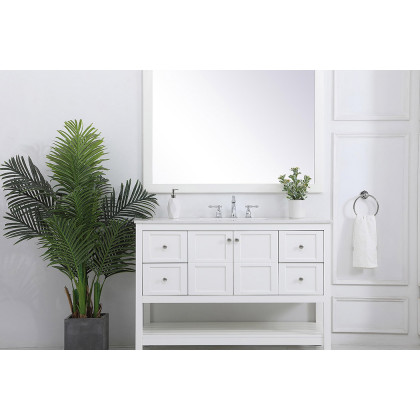 Elegant Bathroom Vanity - White (VF16448WH)