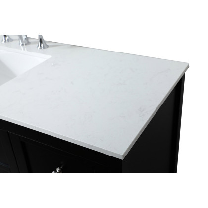 Elegant Bathroom Vanity - Black (VF16460BK)