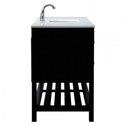 Elegant Bathroom Vanity - Black (VF16460BK)