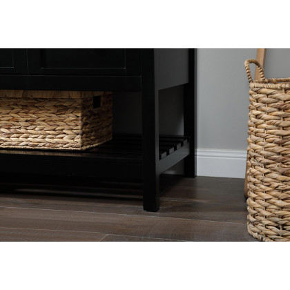 Elegant Bathroom Vanity - Black (VF16460BK)