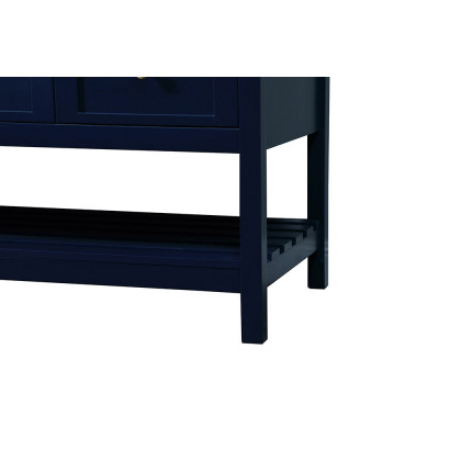 Elegant Bathroom Vanity - Blue (VF16460BL)