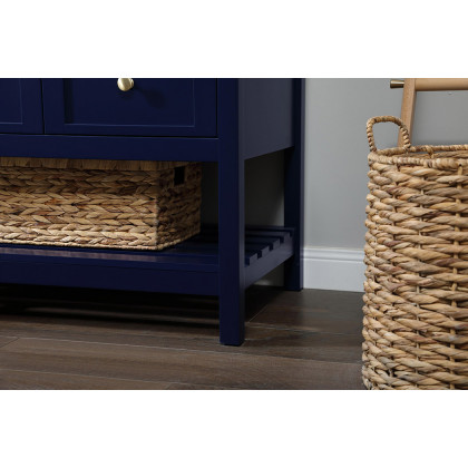 Elegant Bathroom Vanity - Blue (VF16460BL)