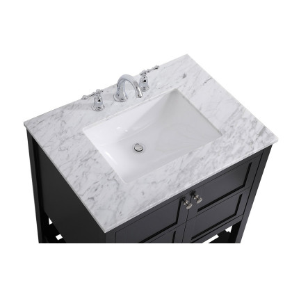Elegant Bathroom Vanity - Black (VF16530BK)