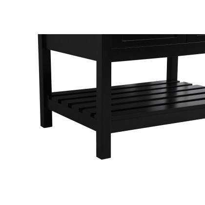 Elegant Bathroom Vanity - Black (VF16530BK)