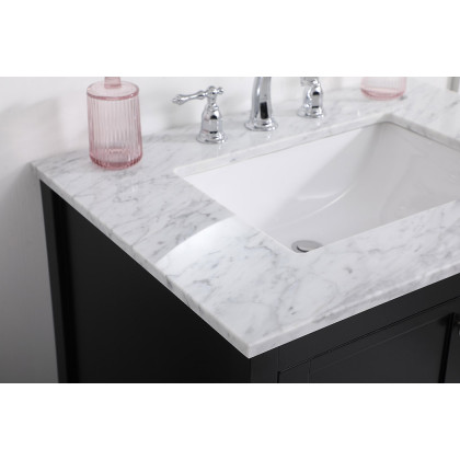 Elegant Bathroom Vanity - Black (VF16530BK)
