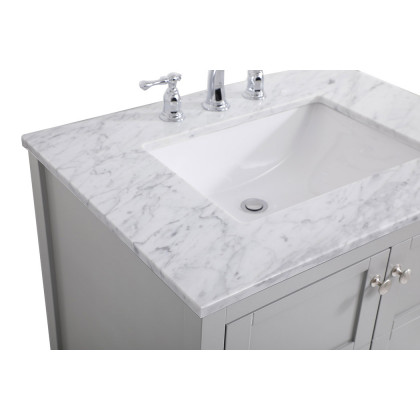 Elegant Bathroom Vanity - Gray (VF16530GR)