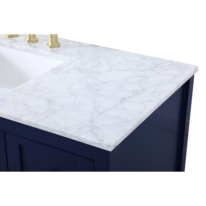 Elegant Bathroom Vanity - Blue (VF16548BL)