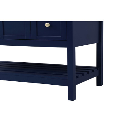 Elegant Bathroom Vanity - Blue (VF16548BL)