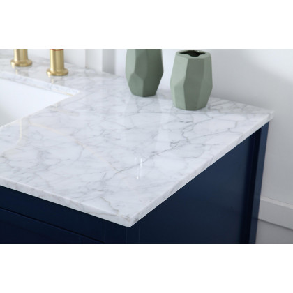 Elegant Bathroom Vanity - Blue (VF16548BL)