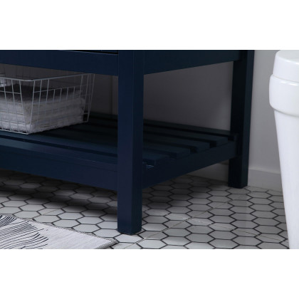 Elegant Bathroom Vanity - Blue (VF16548BL)