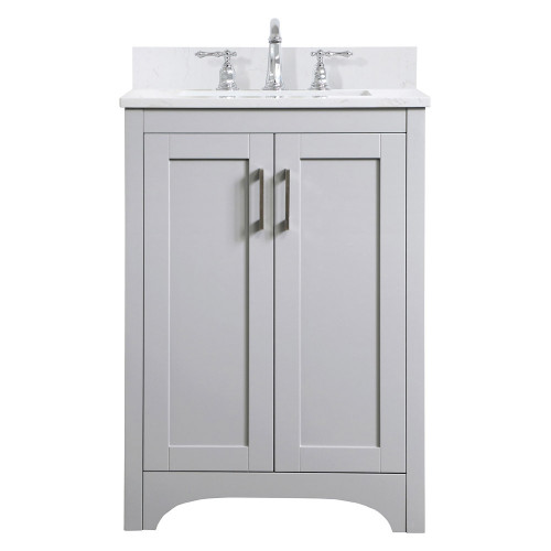 Elegant Bathroom Vanity - Gray (VF17024GR)