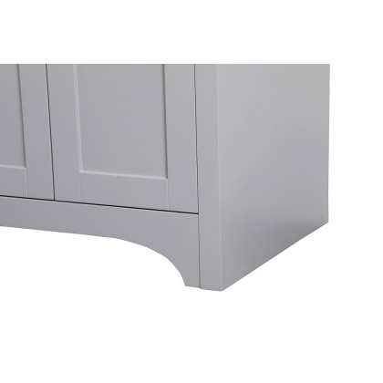 Elegant Bathroom Vanity - Gray (VF17024GR)
