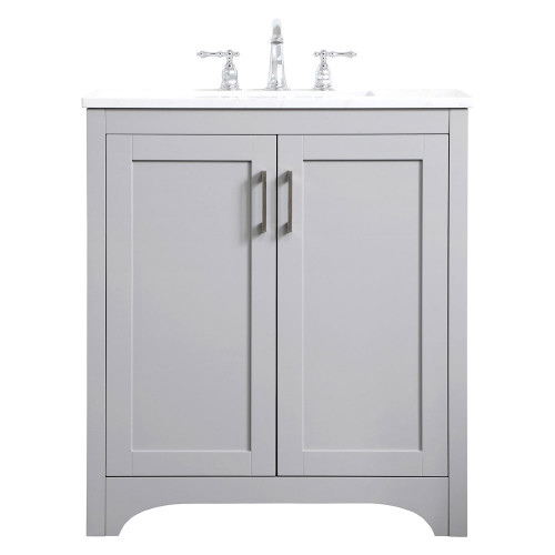 Elegant Bathroom Vanity - Gray (VF17030GR)