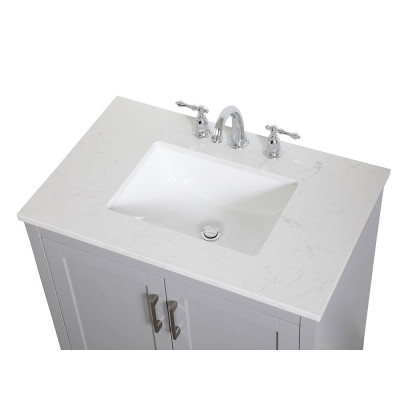 Elegant Bathroom Vanity - Gray (VF17030GR)