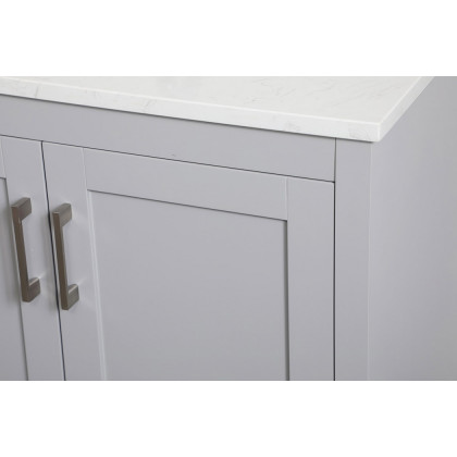 Elegant Bathroom Vanity - Gray (VF17030GR)