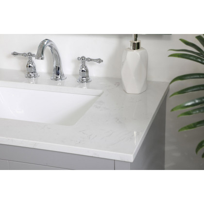 Elegant Bathroom Vanity - Gray (VF17030GR)