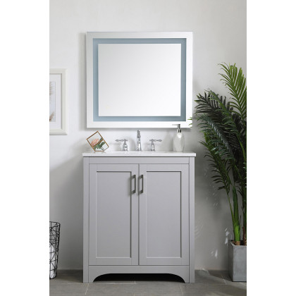 Elegant Bathroom Vanity - Gray (VF17030GR)