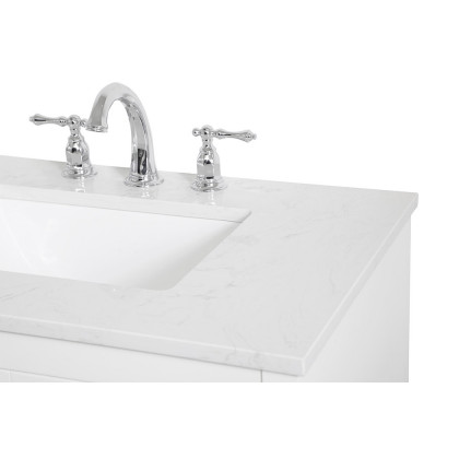 Elegant Bathroom Vanity - White (VF17030WH)