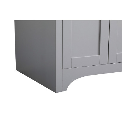 Elegant Bathroom Vanity - Gray (VF17036GR-BS)