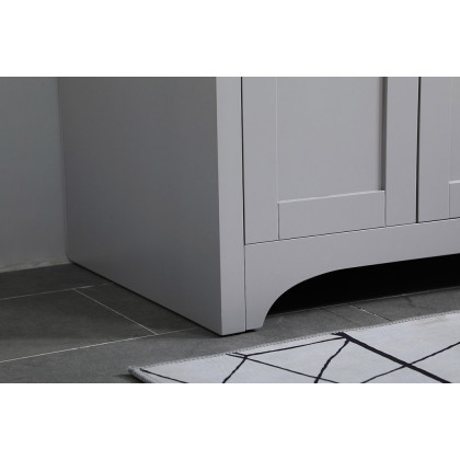 Elegant Bathroom Vanity - Gray (VF17036GR-BS)